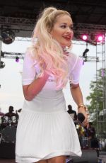 RITA ORA at 2014 Pride Parade in West Hollywood