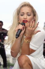 RITA ORA at 2014 Pride Parade in West Hollywood