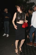 ROSE MCGOWAN at Chateau Marmont in West Hollywood 2806