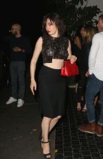 ROSE MCGOWAN at Chateau Marmont in West Hollywood 2806