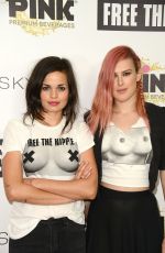 RUMER WILLIS at Free the Ni__le Fundraiser in West Hollwood