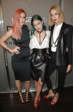 RUMER WILLIS at Zana Bayne Leather Fashion Show Party in Los Angeles