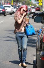 RUMER WILLIS Out and About in West Hollywood
