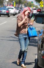 RUMER WILLIS Out and About in West Hollywood