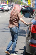 RUMER WILLIS Out and About in West Hollywood