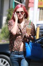 RUMER WILLIS Out and About in West Hollywood