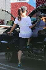 SANDRA BULLOCK in Leggings Out in Los Angeles 0406