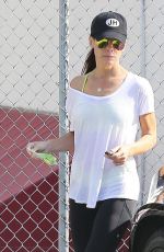 SANDRA BULLOCK in Leggings Out in Los Angeles 0406
