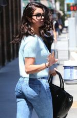 SELENA GOMEZ in Tight Jeans Out in Los Angeles