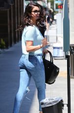 SELENA GOMEZ in Tight Jeans Out in Los Angeles