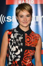 SHAILENE WOODLEY at SiriusXM Studios in New York