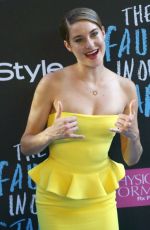SHAILENE WOODLEY at The Fault in Our Stars Premiere in New York