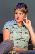 SHAILENE WOODLEY at The Fault in Our Stars Promotion at Apple Store in New York