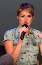 SHAILENE WOODLEY at The Fault in Our Stars Promotion at Apple Store in New York