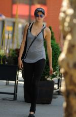 SHAILENE WOODLEY in Tights Out and About in New York