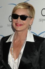 SHARON STONE at Aviva Gala 2014 in Los Angeles