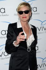 SHARON STONE at Aviva Gala 2014 in Los Angeles