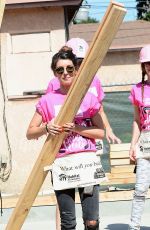 SHENAE GRIMES at Habitat for Humanity in Compton