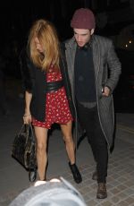SIENNA MILLER at Chiltern Firehouse in London