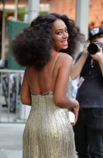 SOLANGE KNOWLES at CFDA Fashion Awards in New York