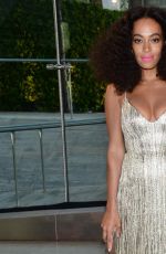 SOLANGE KNOWLES at CFDA Fashion Awards in New York