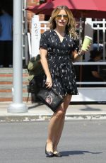 SOPHIA BUSH in Dress Out and About in Beverly Hills