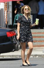 SOPHIA BUSH in Dress Out and About in Beverly Hills