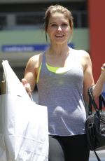 SOPHIA BUSH ine Leggings Out and About in Los Angeles