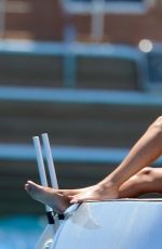 SYLVIE VAN DER VAART in Bikini at a Yacht in Formentera