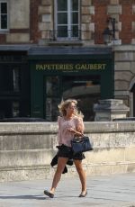 SYLVIE VAN DER VAART Out and About in Paris