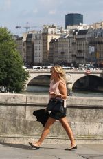 SYLVIE VAN DER VAART Out and About in Paris
