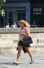 SYLVIE VAN DER VAART Out and About in Paris