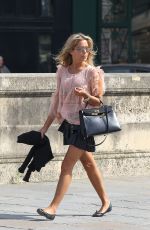 SYLVIE VAN DER VAART Out and About in Paris