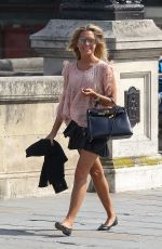 SYLVIE VAN DER VAART Out and About in Paris
