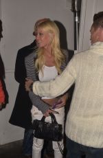 TARA REID Arrives at a Bar in West Hollywood