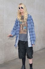 TAYLOR MOMSEN Arrives at BBC Radio 1 in London