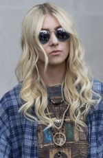 TAYLOR MOMSEN Arrives at BBC Radio 1 in London