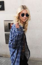 TAYLOR MOMSEN Arrives at BBC Radio 1 in London