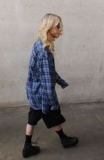 TAYLOR MOMSEN Arrives at BBC Radio 1 in London