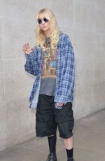 TAYLOR MOMSEN Arrives at BBC Radio 1 in London
