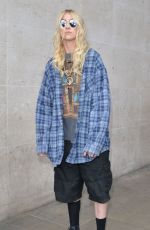 TAYLOR MOMSEN Arrives at BBC Radio 1 in London