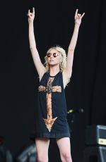 TAYLOR MOMSEN at The Isle of Wight Festival in England