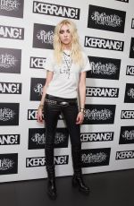 TAYLOR MOMSEN at the Kerrang! Awards at the Troxy in London