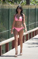 TOWIE GIRLS in Bikinis at a Pool in Marbella