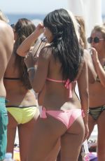 TOWIE GIRLS in Bikinis at a Pool in Marbella