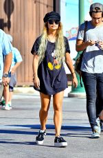 VANESSA and STELLA HUDGENS at Disneyland in Anaheim 0406