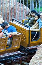 VANESSA and STELLA HUDGENS at Disneyland in Anaheim 0406
