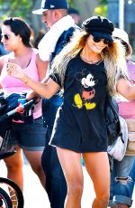 VANESSA and STELLA HUDGENS at Disneyland in Anaheim 0406