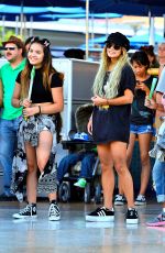 VANESSA and STELLA HUDGENS at Disneyland in Anaheim 0406