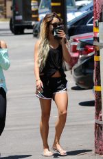 VANESSA and STELLA HUDGENS Out and About in Studio City 0506